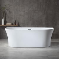 بانيو ديكور ابيض فيركو مقاس VERCO 150X80 cm