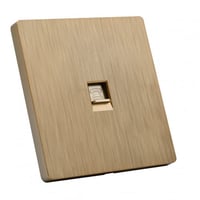 فيش هاتف مفرد بيانو ذهبي 7*7