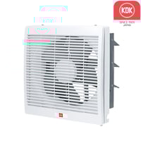 مروحة شفط جدارية بلاستيك شبك KDK 20ALH مقاس 25*25