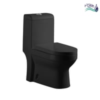 كرسي فرنجي أسود مطفي FBT 6171