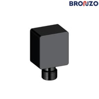 كوع دش مخفي أسود BRONZO