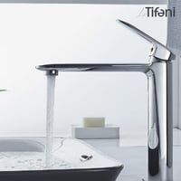 خلاط مغسلة طويل تيفاني DM10002T