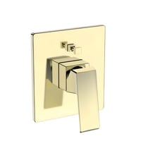 لوحة خلاط دش 2 خط مخفي ذهبي BRONZO