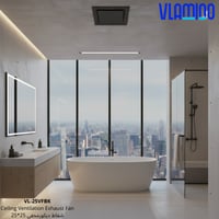 مروحة شفط مخفية VLAMINO قوة سحب 120 مقاس 25*25