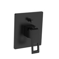 لوحة خلاط دش 2 خط مخفي أسود BRONZO