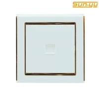 فيش كمبيوتر أبيض ذهبي SUNYU8