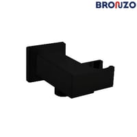 كوع دش مع حامل مخفي أسود BRONZO