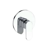 لوحة خلاط شطاف 1 خط مخفي كروم BRONZO