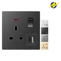 فيش 13 امبير+ 2 شاحن NASCO بيانو