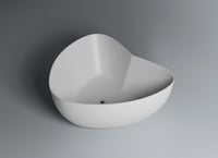 بانيو ديكور ابيض فيركو مقاس VERCO 180X130 cm