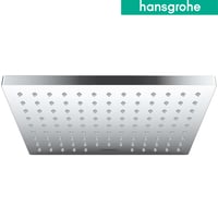 طاسة دش مطري كروم مربع هانس جروهي 23 سم V.Shape