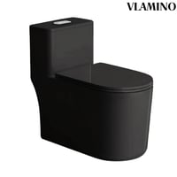 كرسي افرنجي فلامينو VL-8207 أسود مطفي خاصية شفط ود...