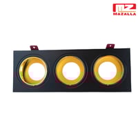 فريم مانع للتوهج 3 انش أبيض-أسود مطفي