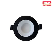 فريم مانع للتوهج 7 سم أسود-أبيض مطفي