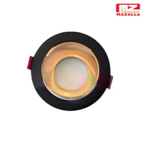 فريم مانع للتوهج 7 سم أسود-ذهبي روز