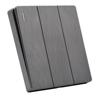 مفتاح ثلاثي دركسون بيانو رمادي 7*7