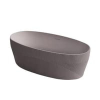 بانيو ديكور رمادي VERCO 180*85