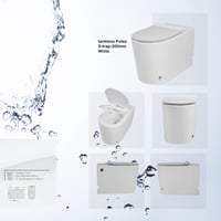 كرسي فرنجي أرضي يعمل بضغط الماء