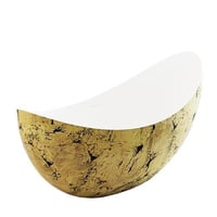 بانيو ديكور ذهبي اسود فيركو مقاس VERCO 180X80 cm