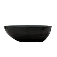 بانيو ديكور فاخر زجاج اسود VERCO 170*80