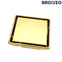صفاية مفرغ سيراميك ذهبي 15*15 BRONZO مع رداد