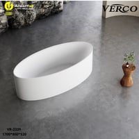 بانيو ديكور فيركو أبيض مقاس VERCO 170X80 cm