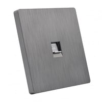 فيش كمبيوتر مفرد بيانو رمادي 7*7