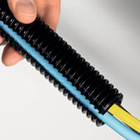 لي حلزوني أسود فلاكسبل