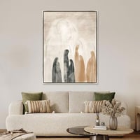 لوحات جدارية فن تجريدي تصميم موردن عصري