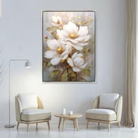 لوحات جدارية ورد تصميم موردن عصري