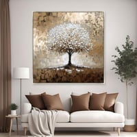 لوحة جدارية فن تجريدي تصميم مودرن