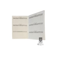 دفتر واجبات بحجم A5 رفيق طفلك لـ 20 أسبوع من التنظ...