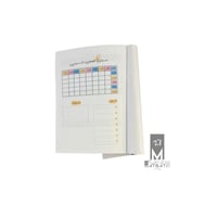 دفتر واجبات بحجم A5 رفيق طفلك لـ 20 أسبوع من التنظ...