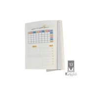 دفتر واجبات بحجم A5 رفيق طفلك لـ 20 أسبوع من التنظ...