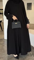 عباية وداد كم اسود