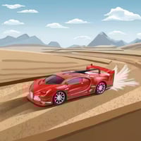 سيارة ريموت مع اشارة