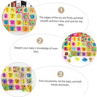 مجموعة الأرقام الخشبية