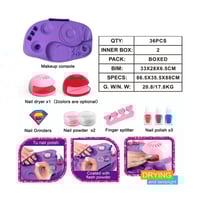 مانيكير مع قاعدة