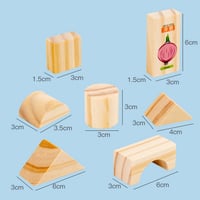 مكعبات خشبية