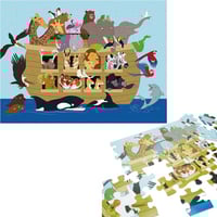 بازل ورقي 48 حبة قطع كبيرة