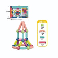 مكعبات المغناطيـس 36 قطعة