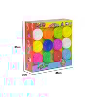 صلصال 12 قطعه