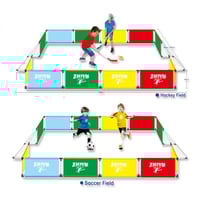 حواجز ملعب كبير