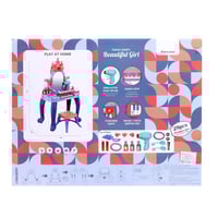 طاولة مع مرآة فاشونيستا