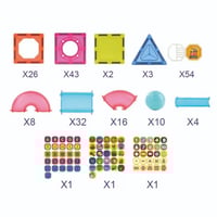 مكعـبـات المغناطيـس 199 قطعة