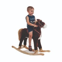 حصان خشبي هزاز حجم وسط