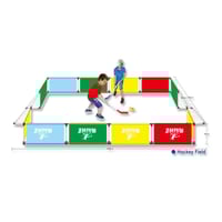 حواجز ملعب كبير