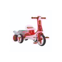 دراجة ثلاثية مع عربة خلفية