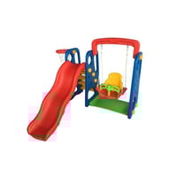 مرجيحة مع زحليقة أطفال