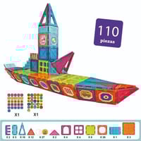 مكعبات المغناطيـس 110 قطعة